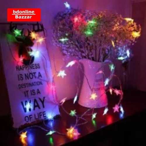 Star Shaped LED Light - Multi Color Decorative Light