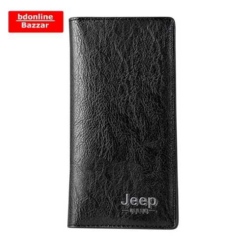 High quality Huge Capacity Thin Men Long Wallet