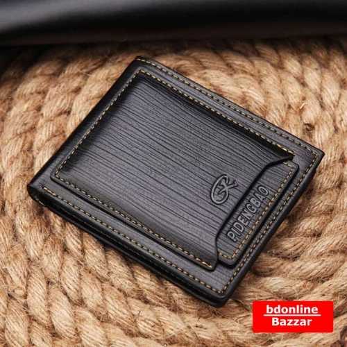 Pidengbao Men's Purse Card Wallet Vintage Value Leather Wallet