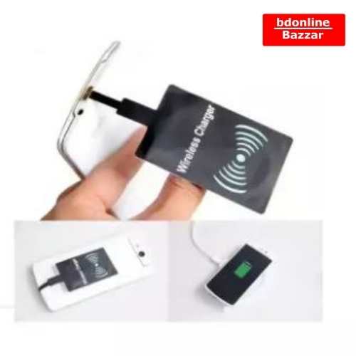 Universal Qi Standard Wireless Charging Receiver - Micro USB Charging Receiver