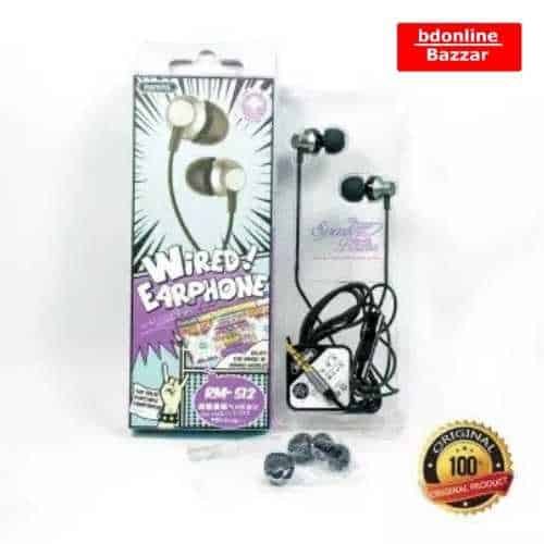 Rm 512 Earphone. New Version 2020 (Black)